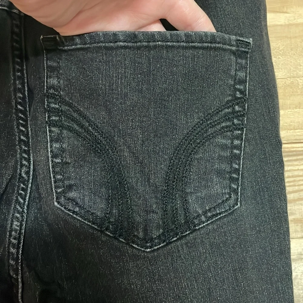 Hollister size 7R (28x31) Super Skinny High-rise Charcoal Gray Color Jeans - Picture 6 of 9